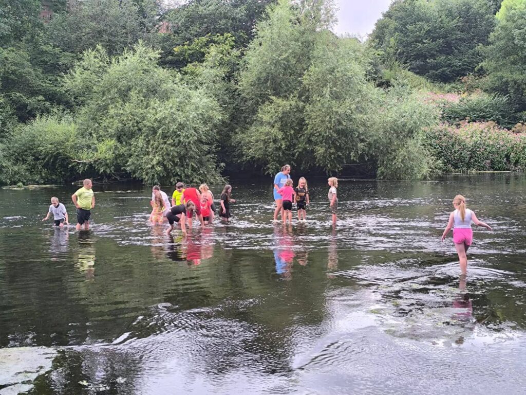 holiday provision y people river plodging